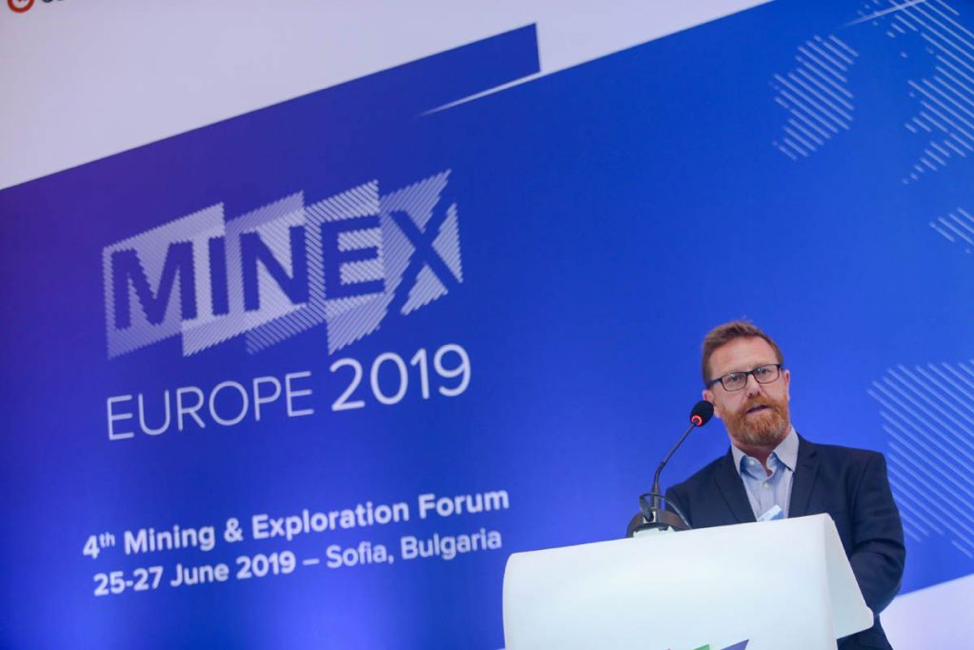 Evident’ Todd Houlahan at Minex Europe
