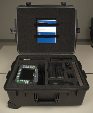 用于装运便携式EPOCH 1000仪器的大运输箱