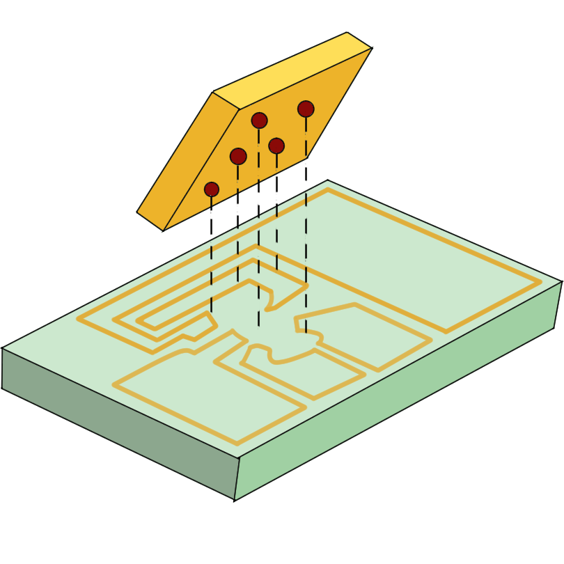 Voids in a welding area