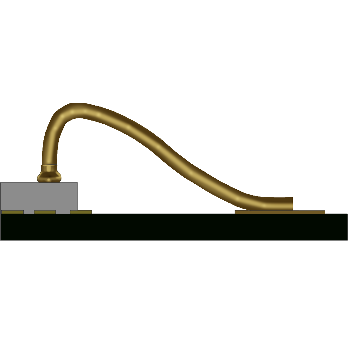 Loop height of bonding wire
