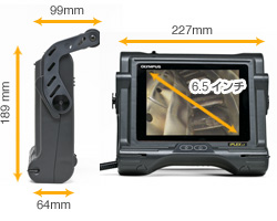 6.5型一体式モニター