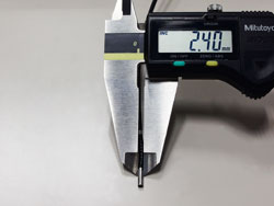 超细，2.4毫米直径 