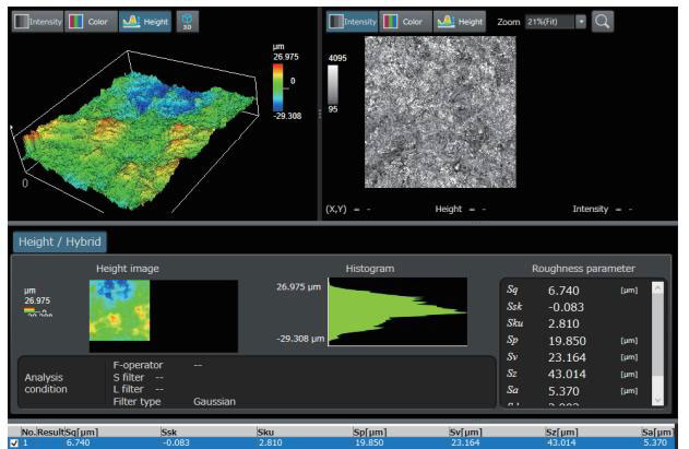 应用注释:使用奥林巴斯OLS5000 3D测量激光光学显微镜测量牙科植入物金属部分的表面粗糙度