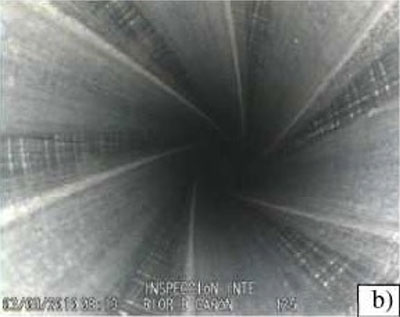 图3：使用IPLEX G Lite系统在白光和紫外光下检测残留物。