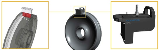 奥林巴斯火车轮踏面的检测解决方案