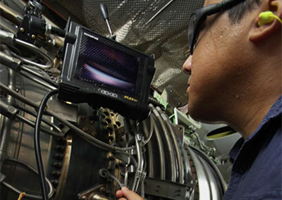 Right: IPLEX videoscope