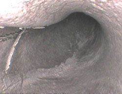 涡轮增压器内的毛刺