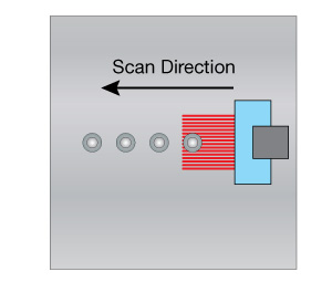 Inspection of the outer wing, lower-surface panel 
