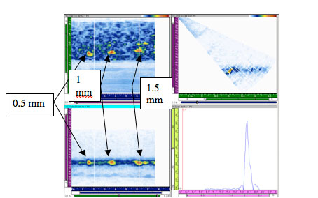堆焊层板中的凹槽
