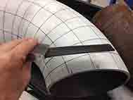 用于检测形状复杂样件的柔性超声相控阵探头