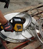 Delta Handheld XRF testing alloys