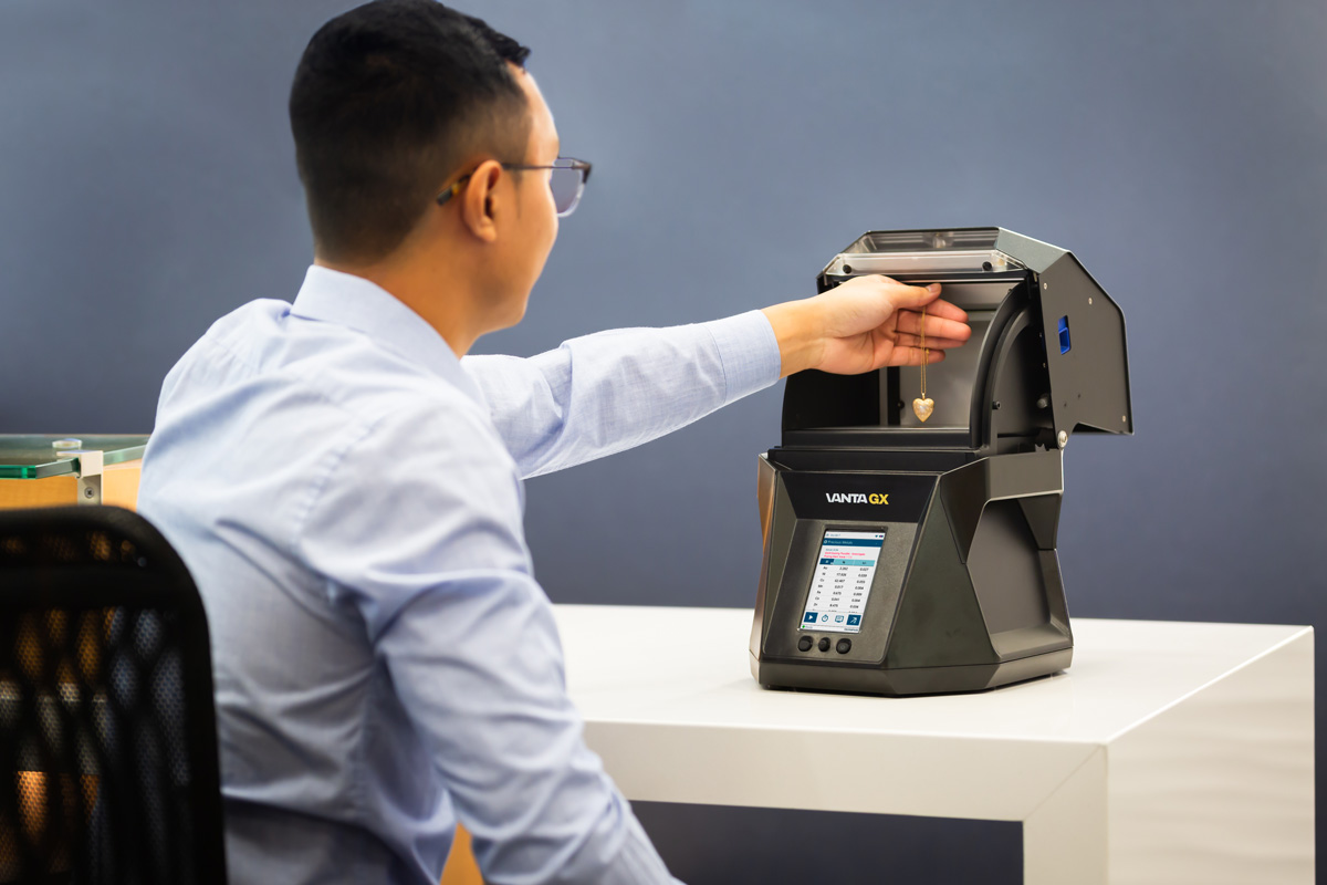 用于珠宝检测的黄金X射线机