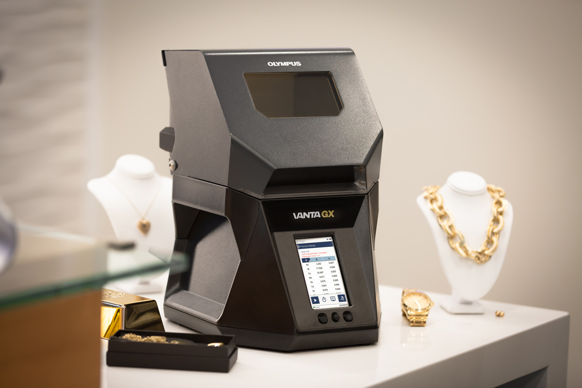 用于珠宝测试的贵金属验证器