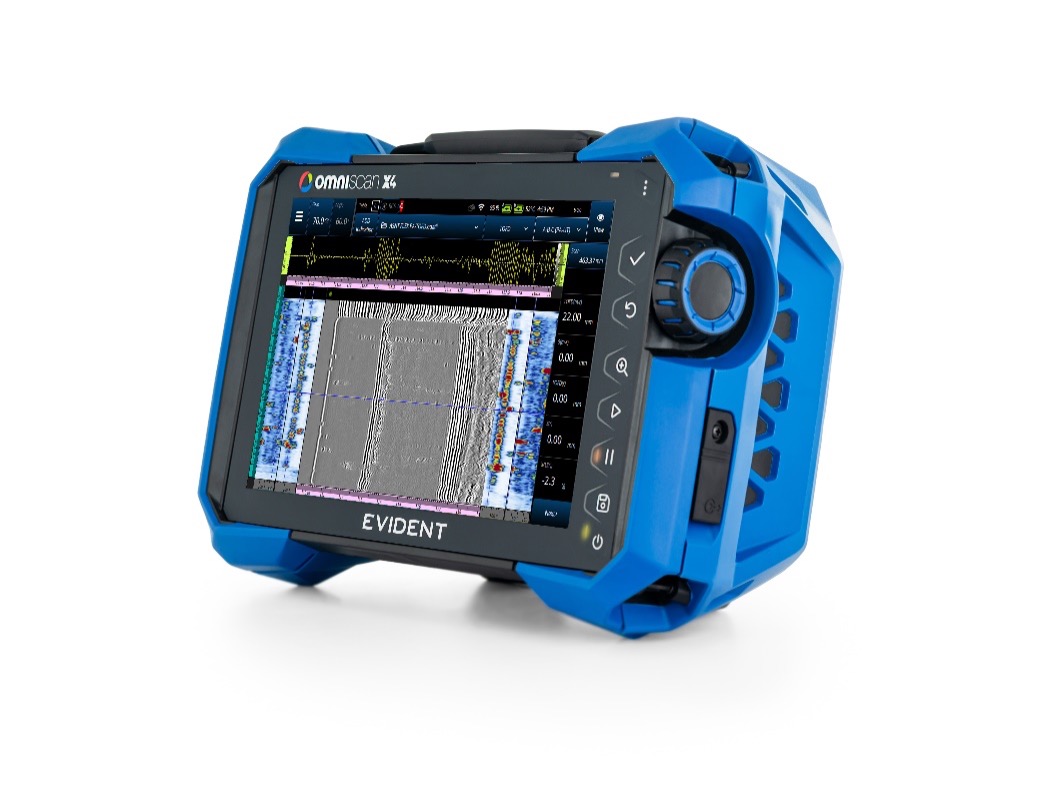 OmniScan X4探伤仪显示在焊缝多组相控阵检测中采集到的图像