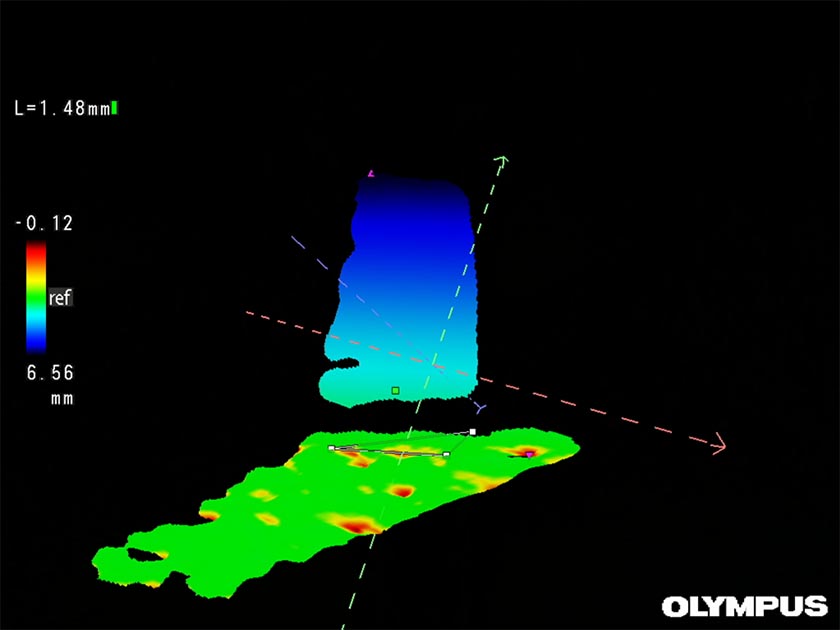 使用视频内窥镜摄像头进行内窥检测