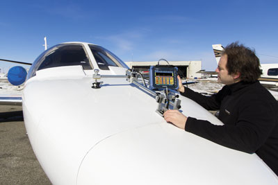 使用便携式OmniScan SX仪器进行检测