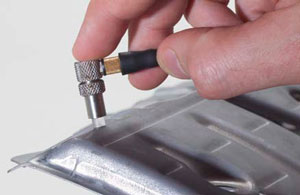 测量变薄的金属