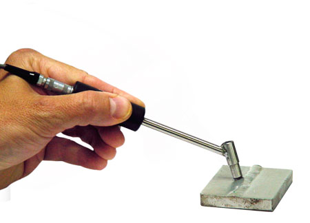 溶接部の渦流探傷