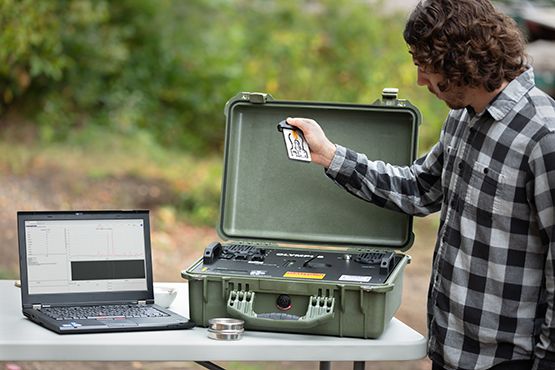 为TERRA II分析仪制备的样品