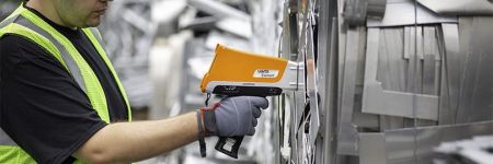 使用手持式XRF分析仪回收废金属