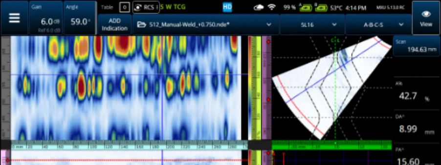 合并B扫描屏幕截图