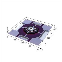 用于静电反射镜阵列的电极基体