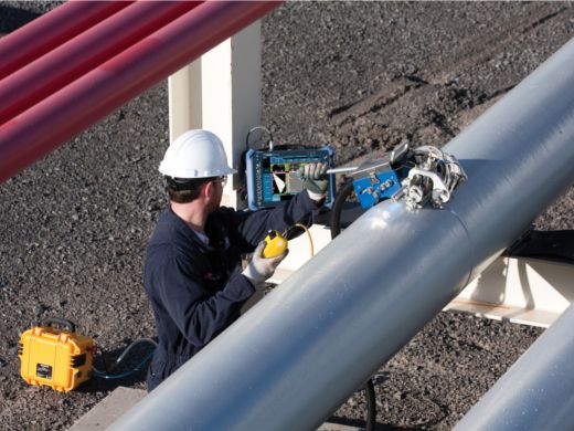 焊缝检测：电动单轴扫查器