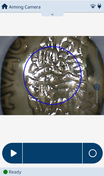 Integrated camera on a jewelry tester
