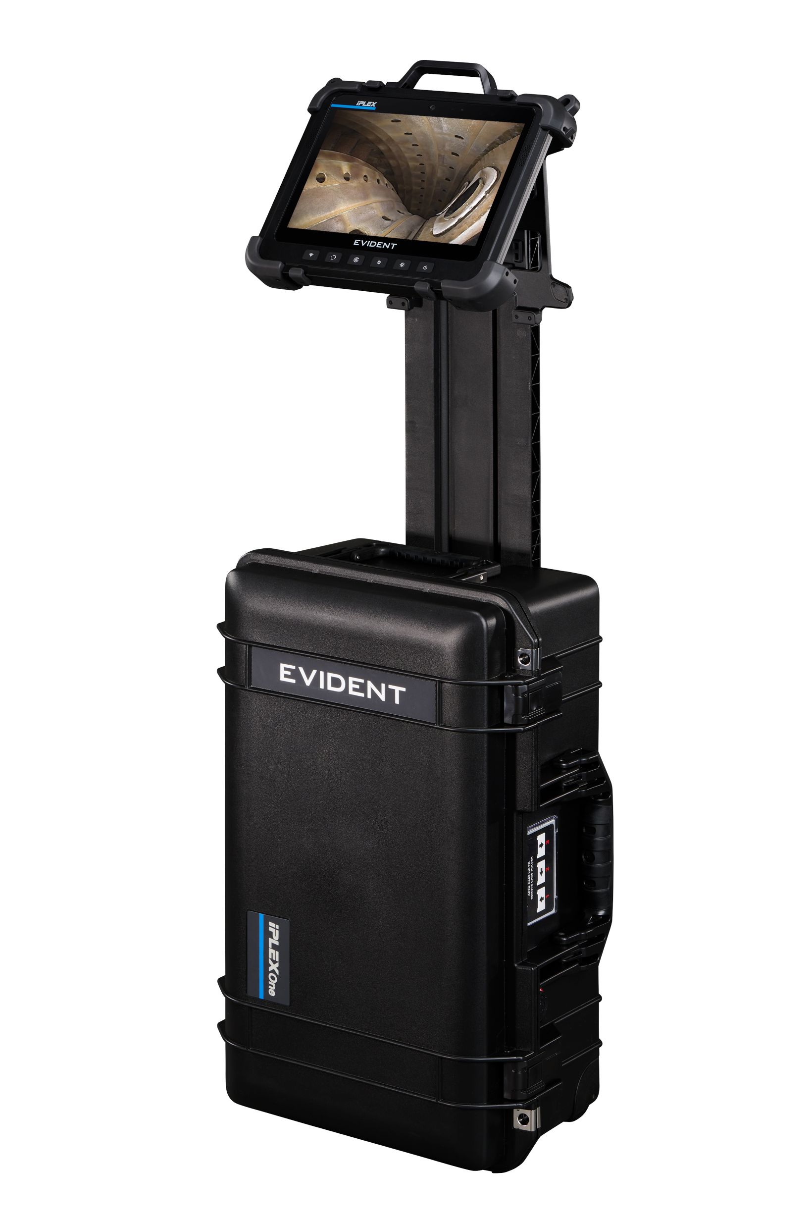 iplex one attached to carrying case