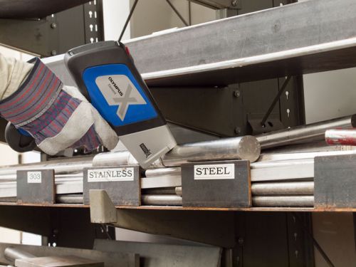 Evident Delta handheld XRF analyser